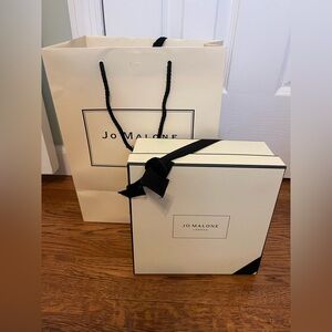 Jo Malone Cream Box with Black Ribbon